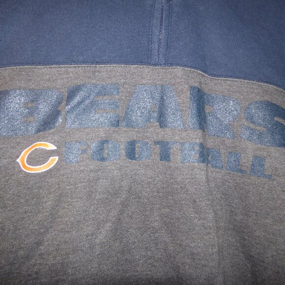 Chicago Bears 1\4 Zip Men's - Picture 2 of 4